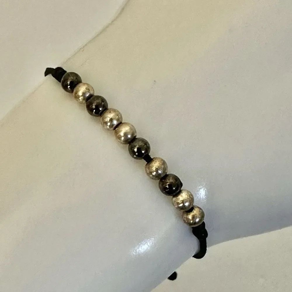 my saint my hero grey and silver adjustable bracelet